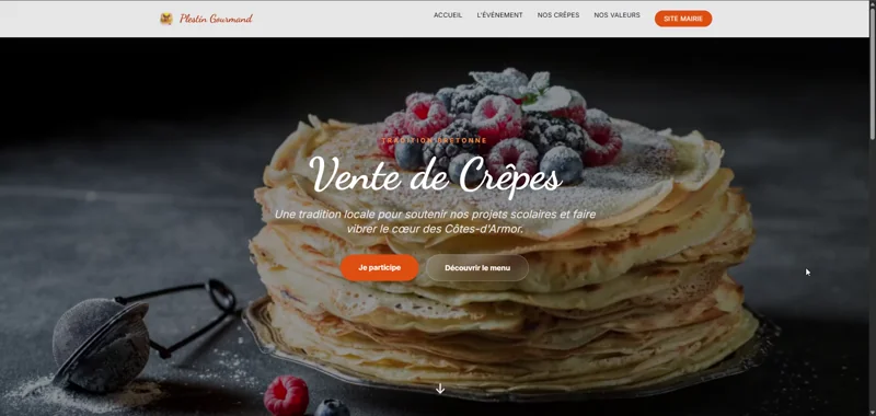 Vente de Crêpes